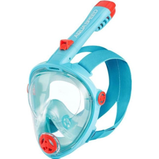 Повнолицьова маска Aqua Speed SPECTRA 2.0 KID 7080 Бірюзовий S (248-02 S) - Інтернет-магазин спільних покупок ToGether