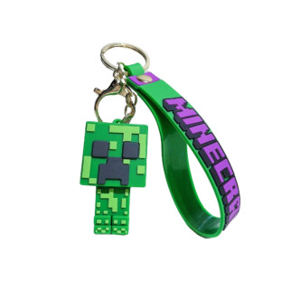 Майнкрафт брелок minecraft креативний брелок для ключів зелений аксесуар - Інтернет-магазин спільних покупок ToGether