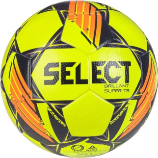 М'яч футбольний Select Brillant Super FIFA TB v24 Жовтий Фіолетовий Уні 5 (361598-509 5) - Інтернет-магазин спільних покупок ToGether