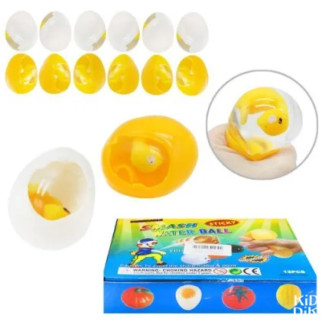 Набір антистрес іграшок "Яйце з курчам", 12 штук - Інтернет-магазин спільних покупок ToGether