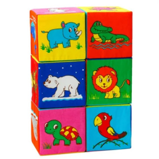 Іграшка м'яконабивна "Набір кубиків" МС 090601-11 - Інтернет-магазин спільних покупок ToGether
