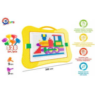 Іграшка "мозаїка 8 Технок", арт. 3008TXK, 528 фішок - Інтернет-магазин спільних покупок ToGether