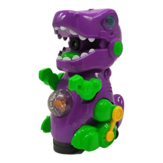 Генератор мильних бульбашок "Динозавр" ZR161 світло, звук, рух (Фіолетовий) - Інтернет-магазин спільних покупок ToGether