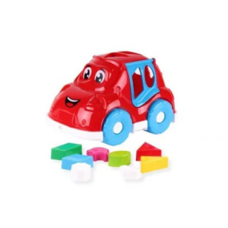 Машинка-сортер з фігурками (червона) - Інтернет-магазин спільних покупок ToGether