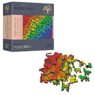 Пазли фігурні "Різнобарвні метелики" 500+1 елемент - Інтернет-магазин спільних покупок ToGether