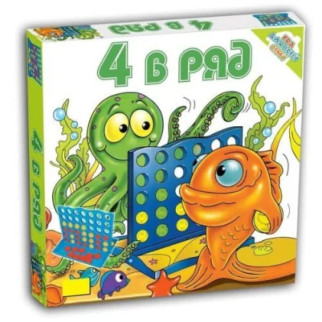 Дитяча настільна гра "4 в ряд" (укр) - Інтернет-магазин спільних покупок ToGether