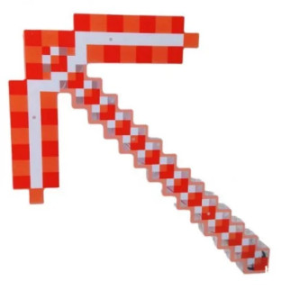 Кірка "Minecraft", світло, звук (червона) - Інтернет-магазин спільних покупок ToGether