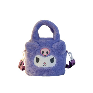 Куромі сумка м'яка Kuromi іграшкова сумка плюшева сумка Sanrio дитяча сумка через плече - Інтернет-магазин спільних покупок ToGether