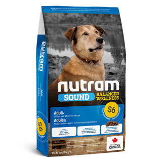 Корм Nutram S6 Sound Balanced Wellness Adult Dog сухий з куркою та рисом для дорослих собак 20 кг - Інтернет-магазин спільних покупок ToGether