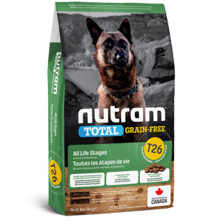 Корм Nutram T26 Total Grain-Free Lamb & lentils Dog сухий з ягнятком для собак будь-якого віку 20 кг - Інтернет-магазин спільних покупок ToGether