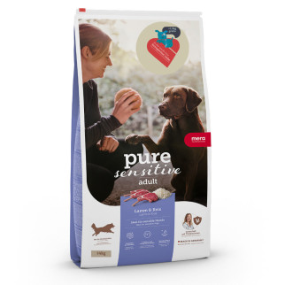 Корм Mera Pure Sensitive Dog Adult Lamm & Reis сухий з ягнятиною для дорослих собак усіх порід 14 кг - Інтернет-магазин спільних покупок ToGether