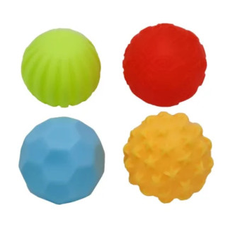 Набір Іграшок для ванної A004 м'ячики 4 шт  (A004-2) - Інтернет-магазин спільних покупок ToGether