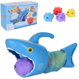 Іграшка для купання 630K акула-пастка 31см, мячі-рибки - Інтернет-магазин спільних покупок ToGether