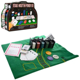 Настільна гра Покер THS-153 в металевій коробці - Інтернет-магазин спільних покупок ToGether