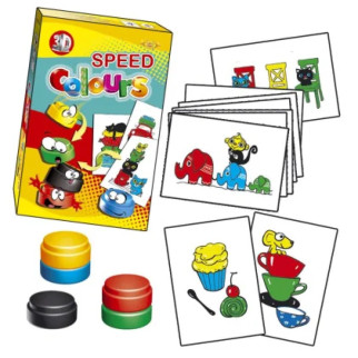 Дитяча настільна гра "Speed Colours" MKZ0805 від 2х років - Інтернет-магазин спільних покупок ToGether