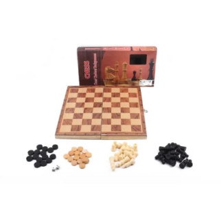 Дерев'яні Шахи S2416 з нардами і шашками - Інтернет-магазин спільних покупок ToGether