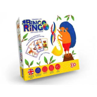 Дитяча настільна гра "Bingo Ringo" GBR-01-01EU укр /англ мовами - Інтернет-магазин спільних покупок ToGether