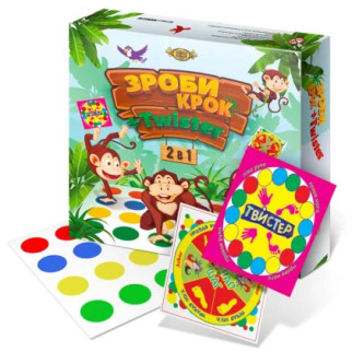 Гра Зроби крок + Twister MKB0146 - Інтернет-магазин спільних покупок ToGether