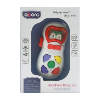 Дитячий мобільний телефон QX-9117 зі звуком  (Біло-червоний) - Інтернет-магазин спільних покупок ToGether