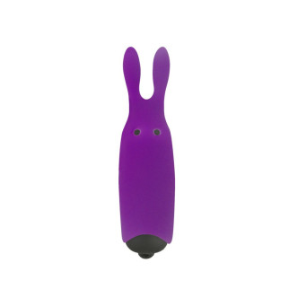 Віброкуля Adrien Lastic Pocket Vibe Rabbit Purple зі стимулювальними вушками - Інтернет-магазин спільних покупок ToGether
