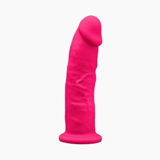 Фалоімітатор SilexD Henry Pink (MODEL 2 size 7.5in), двошаровий, силікон + Silexpan, діаметр 4,8 см - Інтернет-магазин спільних покупок ToGether