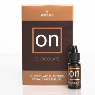 Збуджувальні краплі для клітора Sensuva ON Arousal Oil for Her Chocolate (5 мл) зі смаком шоколаду - Інтернет-магазин спільних покупок ToGether