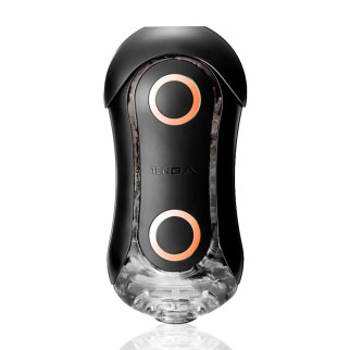 Мастурбатор Tenga Flip Orb Strong — Orange Crash, з можливістю зміни тиску та стимулювальними кулька - Інтернет-магазин спільних покупок ToGether