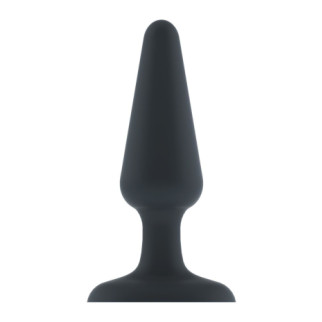 Анальна пробка з вібрацією Dorcel Best Vibe Plug M, макс. діаметр 4,1см, soft-touch силікон - Інтернет-магазин спільних покупок ToGether