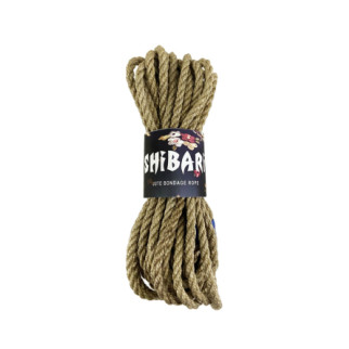 Джутова мотузка для шібарі Feral Feelings Shibari Rope, 8 м сіра - Інтернет-магазин спільних покупок ToGether