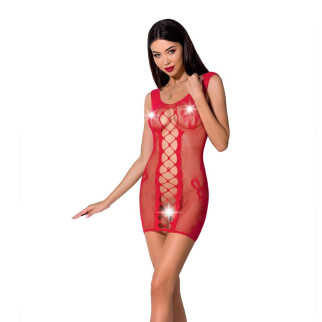 Відверта сукня-сітка Passion BS073 red - Інтернет-магазин спільних покупок ToGether