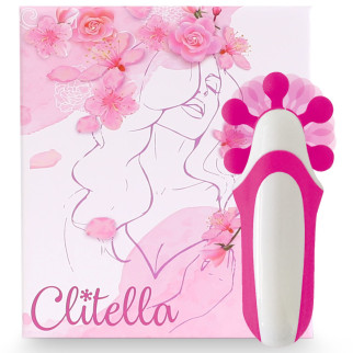 Стимулятор з імітацією оральних пестощів FeelzToys - Clitella Oral Clitoral Stimulator Pink - Інтернет-магазин спільних покупок ToGether