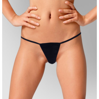 Жіночі трусики  XS-2XL  з силіконовою анальною пробкою Art Sex - Sexy Panties plug size M Black - Інтернет-магазин спільних покупок ToGether