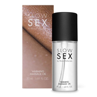 Розігрівальна їстівна масажна олія Bijoux Indiscrets Slow Sex Warming massage oil - Інтернет-магазин спільних покупок ToGether