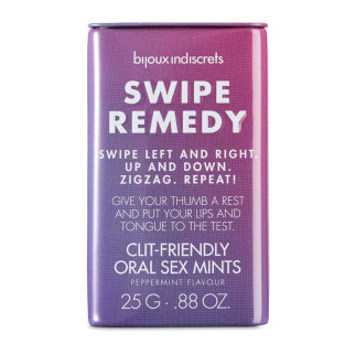 М'ятні цукерки Bijoux Indiscrets Swipe Remedy – clitherapy oral sex mints без цукру - Інтернет-магазин спільних покупок ToGether