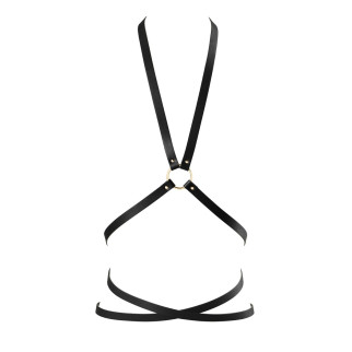 Портупея з екошкіри Bijoux Indiscrets Maze – Multi-Way Body Harness Black - Інтернет-магазин спільних покупок ToGether