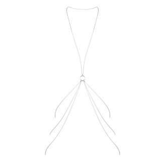 Ланцюжок для тіла Bijoux Indiscrets Magnifique 8 Body Chain — Silver - Інтернет-магазин спільних покупок ToGether