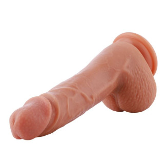 Ультрареалістичний фалоімітатор для секс-машин Hismith 8.3″ 2-layers Silicone Flesh Dildo, 2-шаровий - Інтернет-магазин спільних покупок ToGether