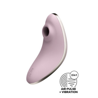 Вакуумний вібратор Satisfyer Vulva Lover 1 Violet - Інтернет-магазин спільних покупок ToGether