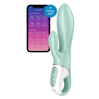 Смарт вібратор-кролик Satisfyer Air Pump Bunny 5+, надувається - Інтернет-магазин спільних покупок ToGether