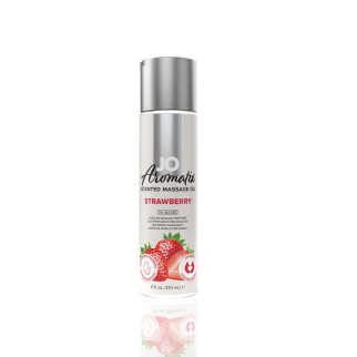 Натуральна масажна олія JO Aromatix Massage Oil Strawberry 120 мл - Інтернет-магазин спільних покупок ToGether