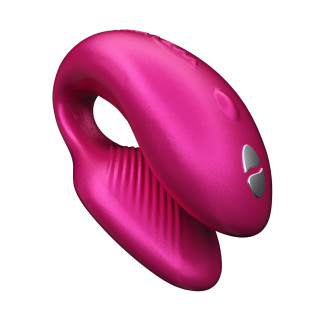 Смарт-вібратор для пар We-Vibe Chorus Cosmic Pink, сенсорне керування вібраціями стисненням пульта - Інтернет-магазин спільних покупок ToGether