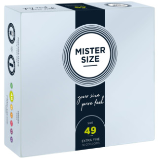 Презервативи Mister Size - pure feel - 49 (36 condoms), товщина 0,05 мм - Інтернет-магазин спільних покупок ToGether