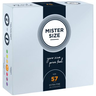 Презервативи Mister Size - pure feel - 57 (36 condoms), товщина 0,05 мм - Інтернет-магазин спільних покупок ToGether
