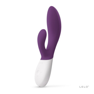 Вібратор-кролик LELO Ina Wave 2 Plum, манливий рух стовбура + вібрації - Інтернет-магазин спільних покупок ToGether