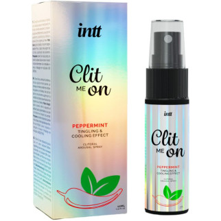 Збуджувальний спрей для клітора Intt Clit Me On Peppermint Cooling Effect 12 мл, охолоджувальний ефе - Інтернет-магазин спільних покупок ToGether