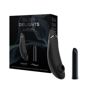 Преміальний подарунковий набір Silver Delights Collection: Womanizer Premium та We-Vibe Tango - Інтернет-магазин спільних покупок ToGether