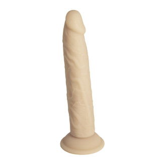 Фалоімітатор Naked Addiction — 9″ Silicone Dual Density Bendable Dildo Vanilla, віброкуля в подаруно - Інтернет-магазин спільних покупок ToGether