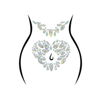 Стрази-прикраси для тіла Leg Avenue Novalie body jewels sticker, наліпки - Інтернет-магазин спільних покупок ToGether