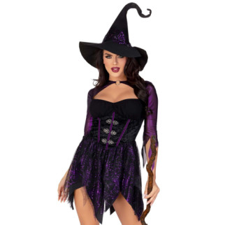 Костюм відьми Leg Avenue Mystical Witch S, сукня, капелюх - Інтернет-магазин спільних покупок ToGether