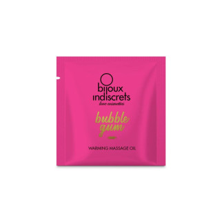 Пробник масажної олії Bijoux Indiscrets Light my Fire – Strawberry Bubblegum (2 мл) - Інтернет-магазин спільних покупок ToGether